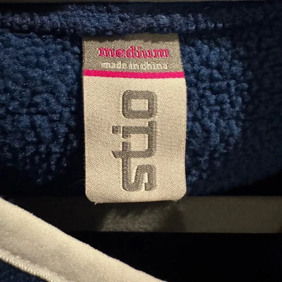 Stio Women's Navy Blue Hooded Sweatshirt - Picture 3 of 5